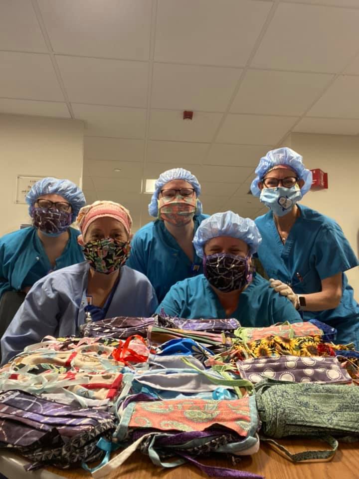 Hospital teams and healthcare workers — photo 13 from the Sewing Angels archive