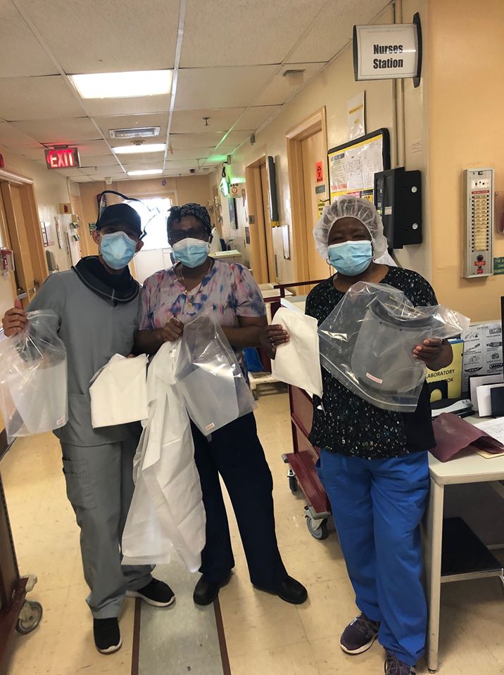 Hospital teams and healthcare workers — photo 11 from the Sewing Angels archive