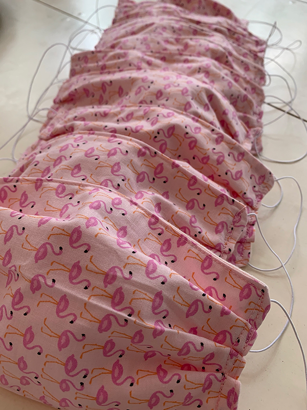 Masks, scrub caps, and colorful fabric — photo 26 from the Sewing Angels archive