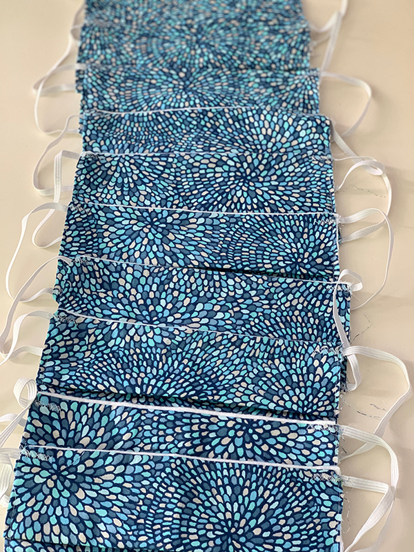 Masks, scrub caps, and colorful fabric — photo 18 from the Sewing Angels archive