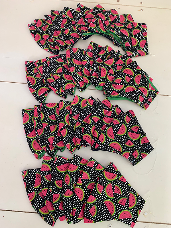 Masks, scrub caps, and colorful fabric — photo 21 from the Sewing Angels archive